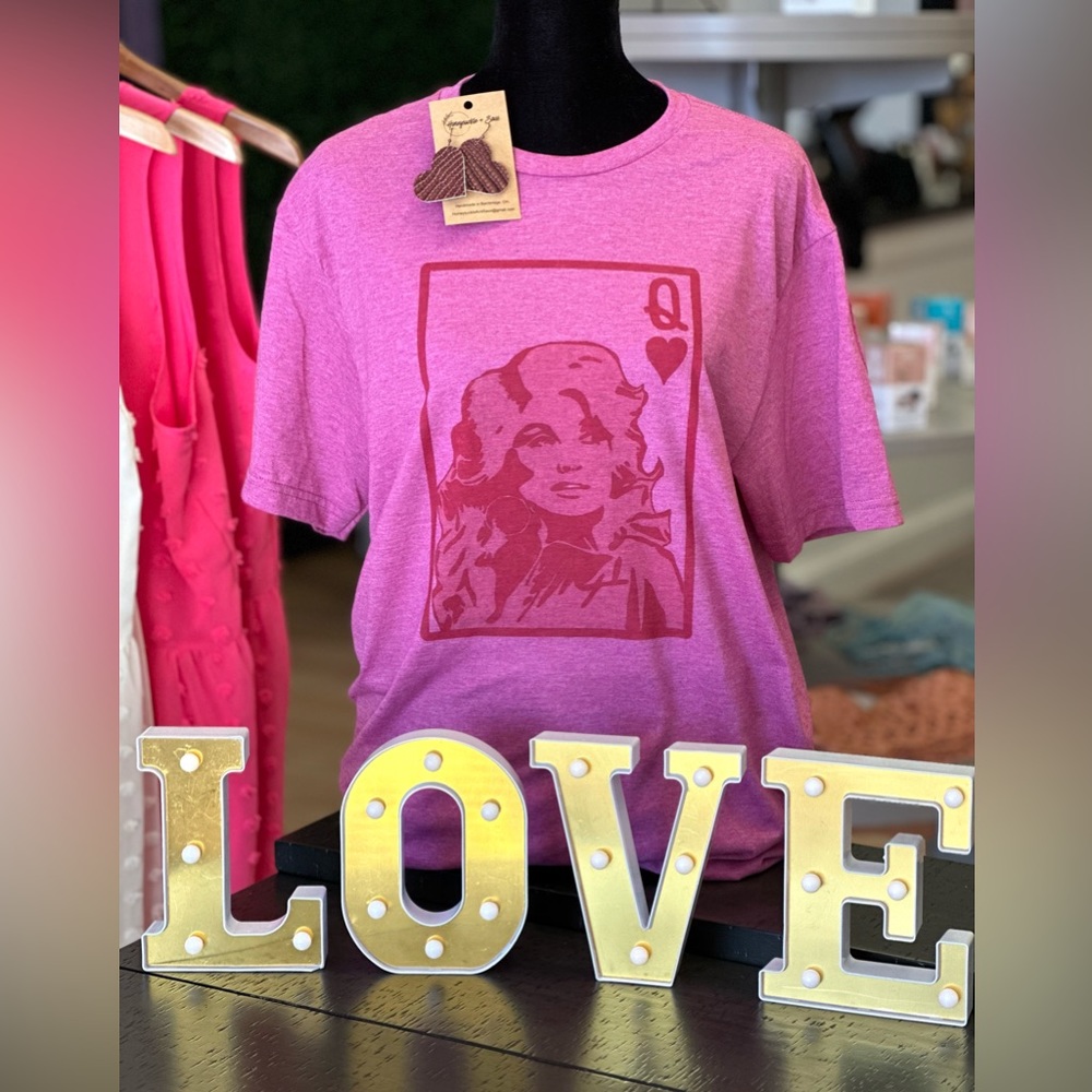 Queen of Country Graphic Soft-style Tshirt